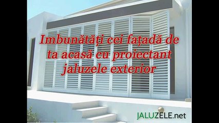 Jaluzele orizontale exterioare - Adăugați stil și frumusețe din exterior