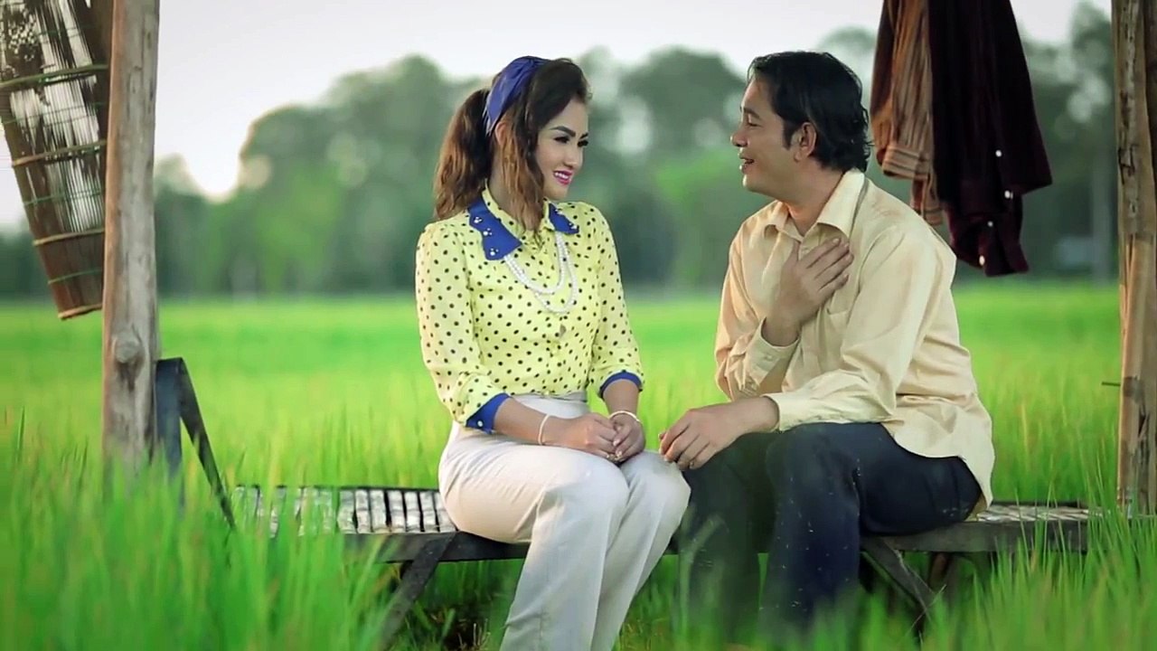 Official MV ] ខ្លាចស្នេហ៍មិនស៊ីជម្រៅ - ករុណា & នីសា - Town VCD Vol 48 [Original Song]