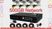 CIB R401H60W500G8752 4CH Security Surveillance DVR Four CCD Bullet Cameras KIT. Eagleeyes Software