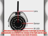 KARE N7205JV Wireless Network WIFI IP Camera Outdoor Waterproof Security LED IR Night Vision