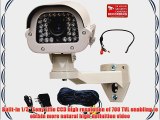 VideoSecu Built-in Sony Effio CCD Outdoor 700TVL IR Bullet Security Camera Day Night Vision