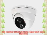 IPCC-7207E - High Definition Outdoor/Indoor Dome IP Camera/POE Kit -Mega Pixel H264 IP Camera