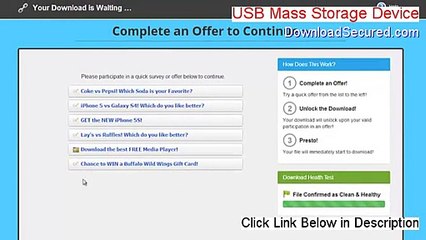 USB Mass Storage Device Download Free - Legit Download