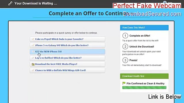 Perfect Fake Webcam Key Gen - Legit Download [2015]