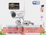 TriVision NC-336W HD 1080P IP Security Camera Outdoor Weatherproof Wi-Fi Wireles with Facial