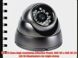 Q1C1 outdoor Night vision 3.6mmWide View Angle Lens 26 Infrared LEDs 520 TV Lines for CCTV