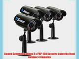 Swann Communications 4 x PNP-150 Security Cameras Maxi Outdoor 4 Cameras