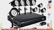 Zmodo 16CH Complete Security DVR CCTV Surveillance Camera System With 8 Outdoor IR Night Vision