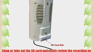 All-in-One SD Card Self Recording Covert Spy Camera (Camera Hidden in Round Air Purifier)