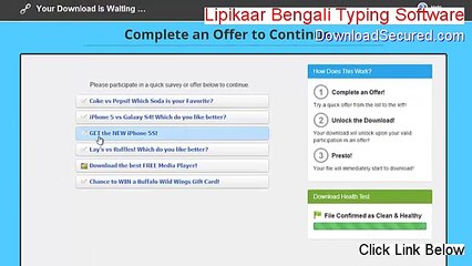 Lipikaar Bengali Typing Software Free Download - Free of Risk Download