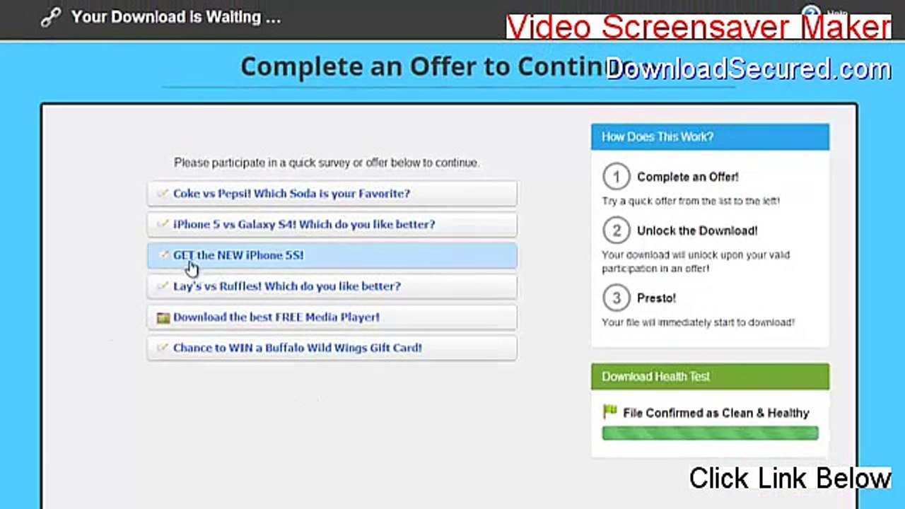 Video Screensaver Maker Keygen (Download Now)