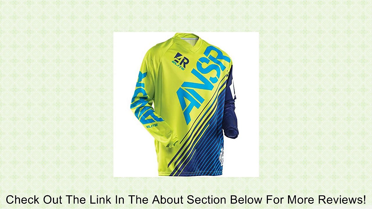Answer Racing A15 Elite LTD Mx Jersey Navy/Green SM Review