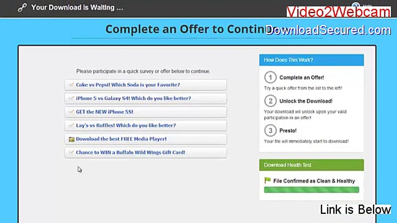 Video2Webcam Full [Instant Download]