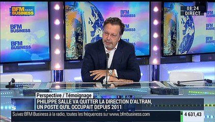 Altran: "Une réussite d'entreprise, c'est avant tout une réussite collective": Philippe Salle - 30/01
