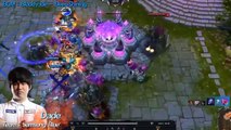 LOL Highlight Học cách chơi Zed của cao thủ thế giới Faker đội SKT và Dade đội SSB