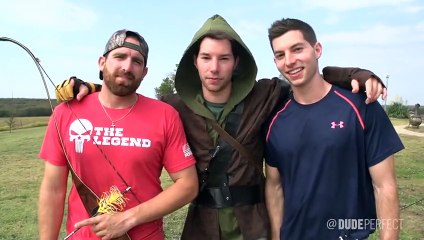 Archery Trick Shots - Dude Perfect