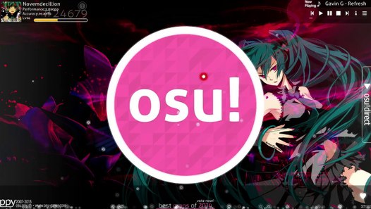 Red Hatsune Miku Osu! Skin - video dailymotion