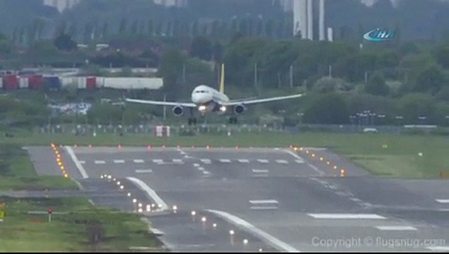 Şiddetli rüzgar az daha bir faciaya yol açıyordu.