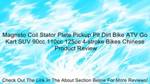 Magneto Coil Stator Plate Pickup Pit Dirt Bike ATV Go Kart SUV 90cc 110cc 125cc 4-stroke Bikes Chinese Review