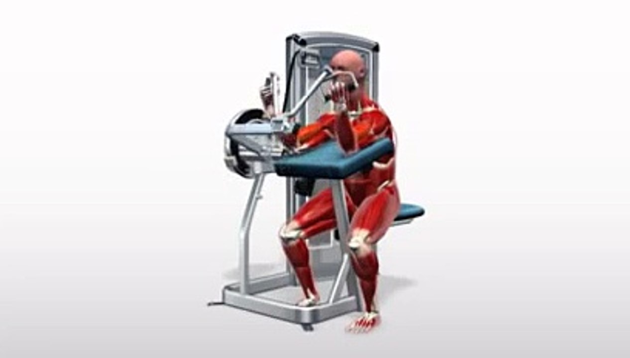 Workout Manager - Machine Curl (Biceps Exercises)