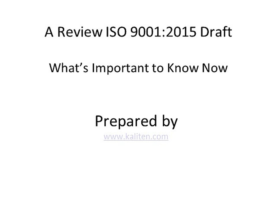 ISO 9001-2015 Kalite Yönetim Sistemi