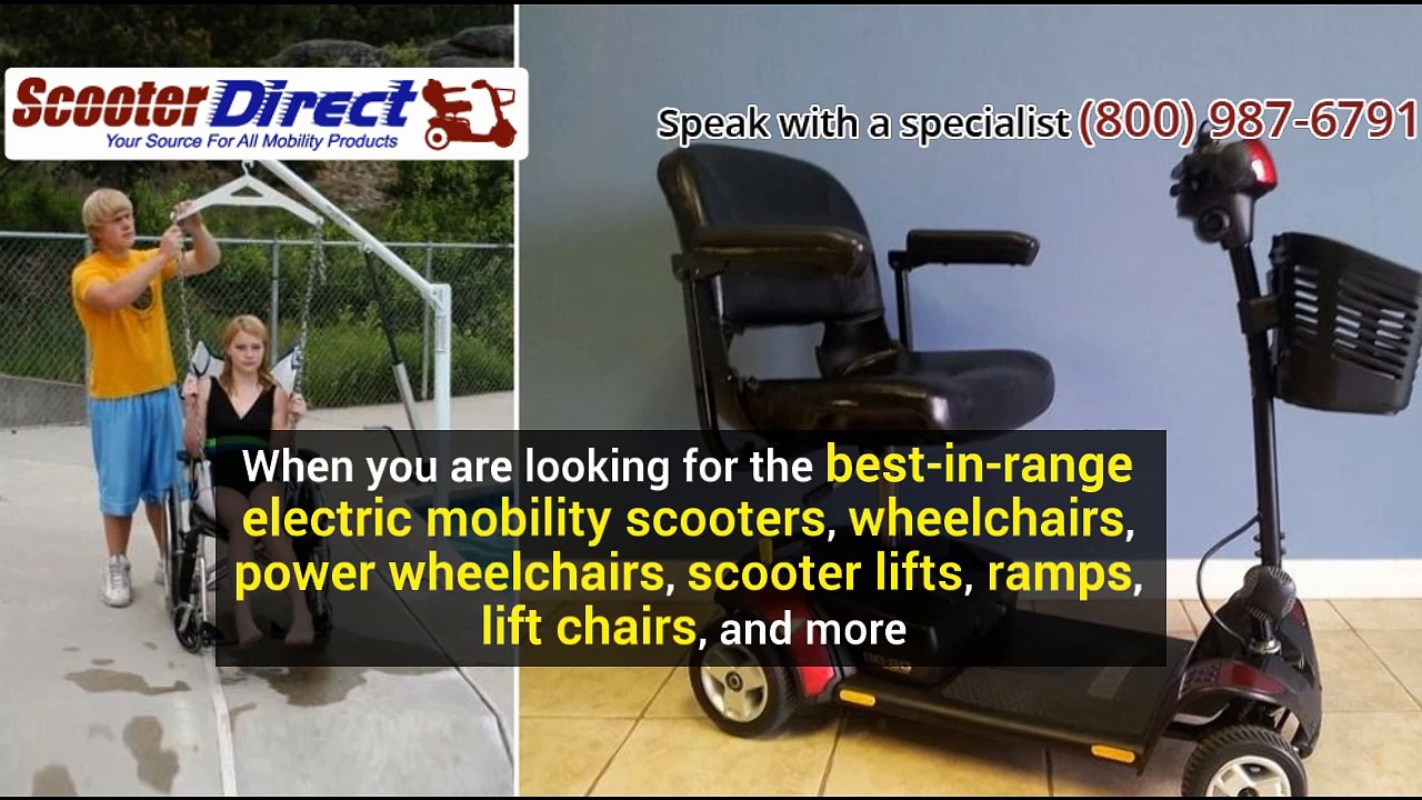 Check out Mobility Scooters, Power Wheelchairs, Scooter Lifts & Discount Ramps at Scooterdirect.Com