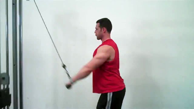 Workout Manager - Straight-Arm Lat Pulldowns (Back Exercises)