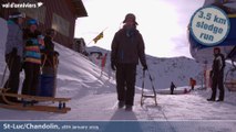 Piste de Luge Chandolin - Val d'Anniviers Video