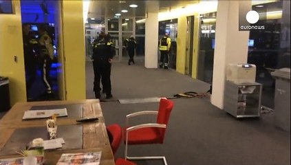 تهديدات مقتحم تلفزيون نوس الهولندي كاذبة