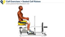 Workout Manager - Seated Calf Raises with Machine (Leg Exercises)