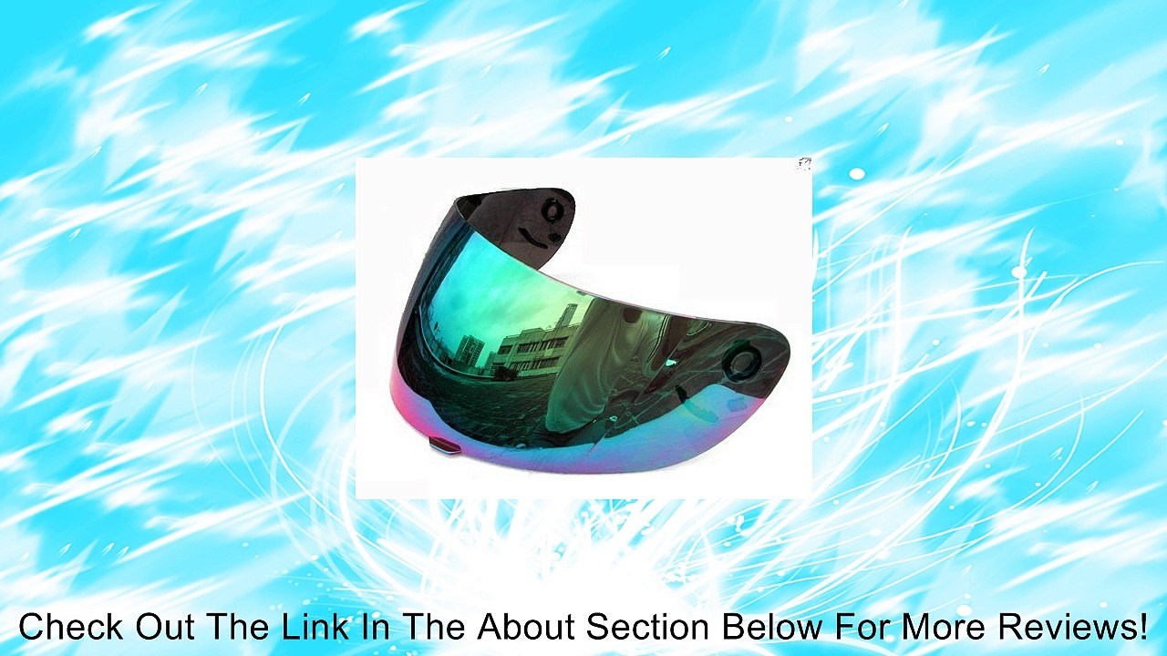 MASEI MOTORCYCLE HELMET RST RAINBOW VISOR (802) Review