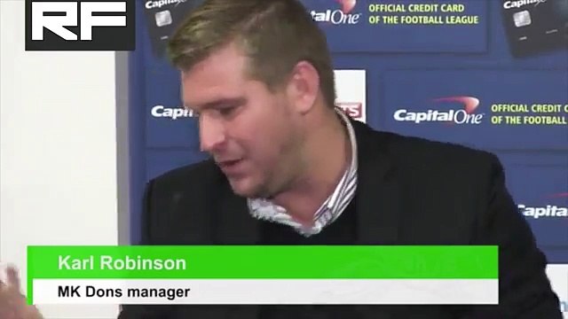 MK Dons 4-0 Manchester United - Karl Robinson Post Match Interview - I'm Shocked With Result