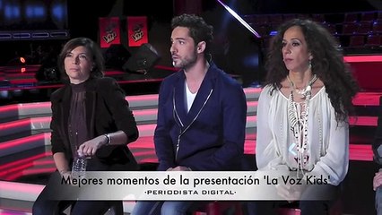 Presentación de la nueva edición de 'La Voz Kids' (Telecinco). 29-1-2015