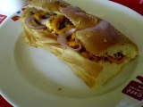 Cafe Coffee Day's Tandoori Paneer Sandwich & Crunchy Vanilla Frappe