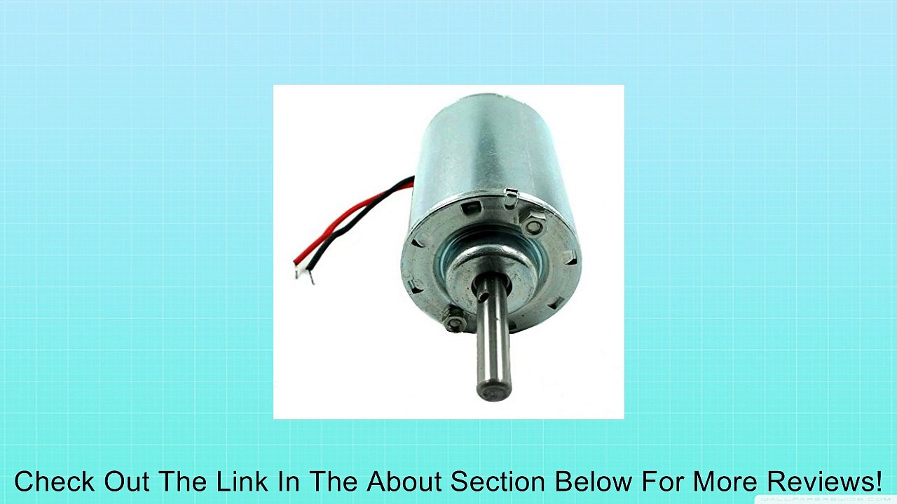 XA DC 120V High-power DC Motor Generators Wind Turbines 2500rpm 60w for DIY Review