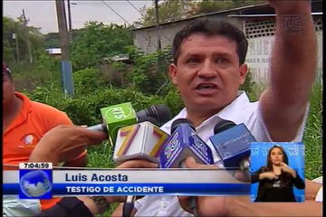 Caída de contenedor provocó una muerte en Guayaquil