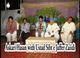 Askari hassan with Ustad Sibt e Jaffer Zaidi (Manqabat)