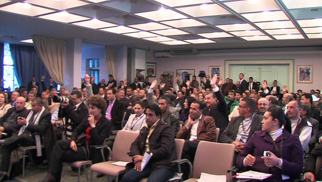 إعادة انتخاب عبد السلام أحيزون بالإجماع رئيسا للجامعة الملكية المغربية لألعاب القوى لولاية ثالثة (2015-2019)