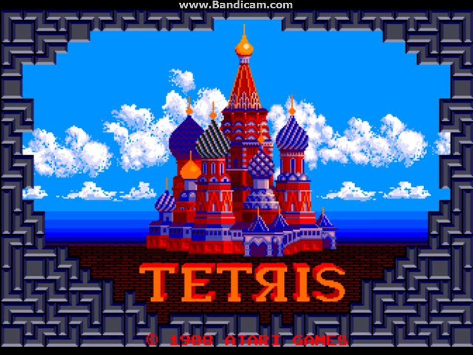 Tetris  1988 Atari Games