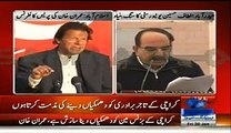 Imran Khan Slams MQM For Threatening Businessmen - Press Conference - 30th January 2015