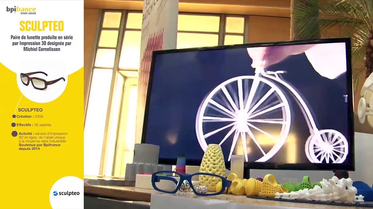 Sculpteo : service d'impression 3D en ligne