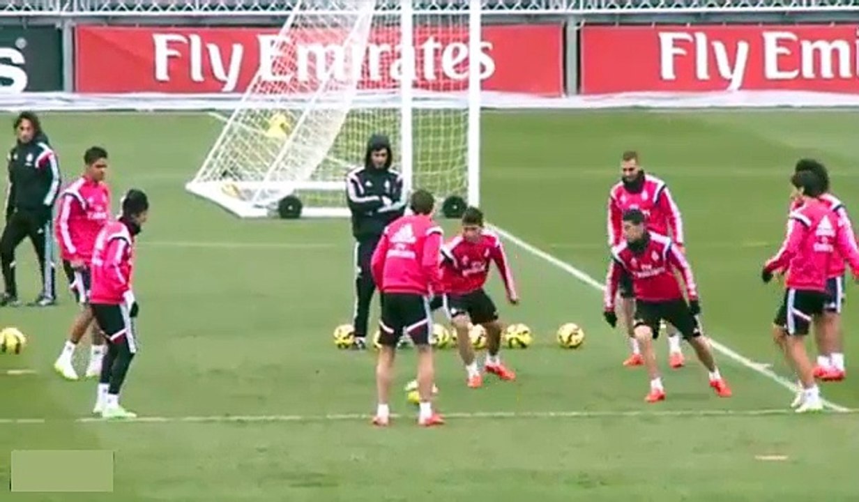 Lucas Silva paga novatada ante Marcelo y James Rodriguez Real Madrid