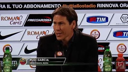 Download Video: Roma, Rudi Garcia: 'Destro è stato ceduto perché voleva giocare. Prenderemo una punta centrale'