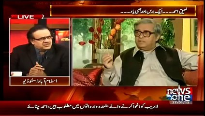 Live With Dr Shahid Masood - 27 January 2015