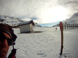 ski de fond et musher col de Larche - GoPro - Yvan Chevalier