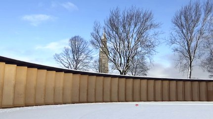 Blanc et noir  : de la neige dans le bassin minier