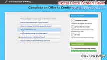 Digital Clock Screen Saver Full [Legit Download]