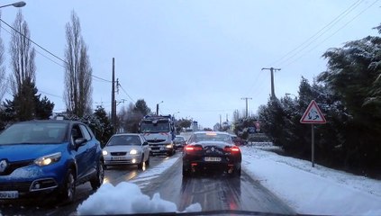 Les galéres de la neige dans le Cambrésis