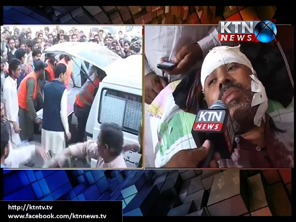 injured people has been taken to the Larkana Hospital from Shikarpur Blast.