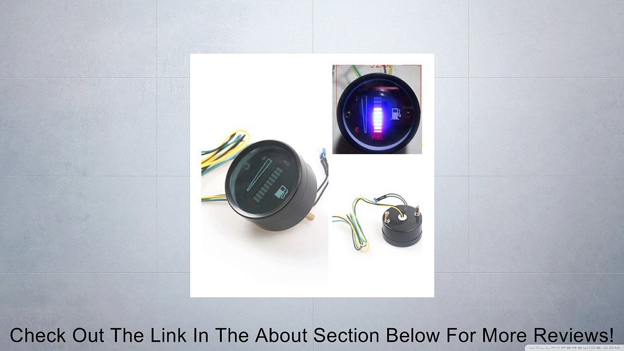 nihao� New 2 " 52mm Fuel Meter LED Digital DC12V Fuel Gauge For Car Motorcycle Review